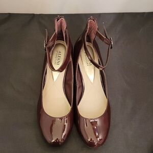 ALAFANI STEP&FLEX ANKLE WOMENS HEELS Cabernet Sauvignon Red Patent Leather 